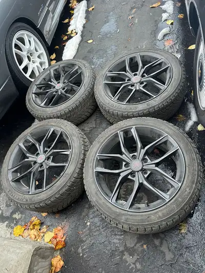 245/35/19 255/30/20 245/40/18 225/45/18 Subaru wrx sti 5x114.3 I have a set of rims and tires off a...