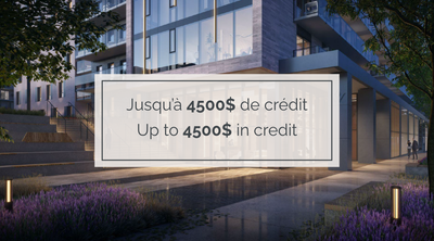 Current Promotions Jusqu'à 4500$ de crédit (westpark) Get up to 4500$ in credit! *Applicable on a se...