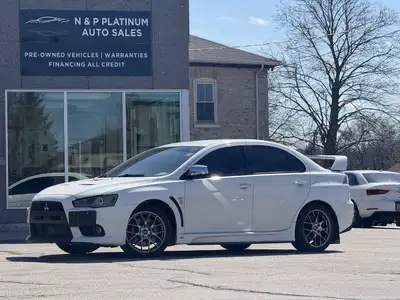 2013 MITSUBISHI LANCER EVOLUTION GSR | 5-SPEED MANUAL | TURBO AWD | CLEAN TITLE JDM ICON RALLY-INSPI...