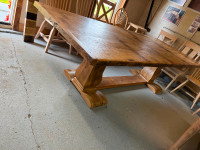 Reclaimed Wood Dining Table From Our Showroom