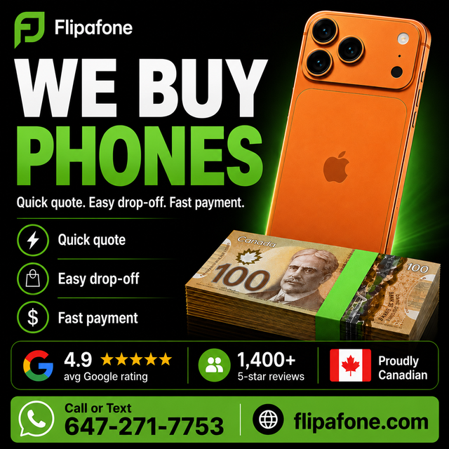 We Pay MORE — Guaranteed · iPhone Samsung Pixel MacBook CASH in Cell Phones in City of Toronto - Image 2