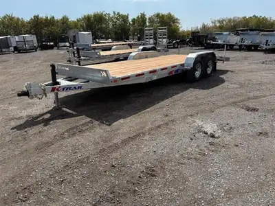 2026 K-Trail CH20-10K Galvanized Tandem axle car equipment hauler GVWR 9876lbs with a payload of 732...