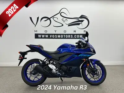 Vos Motors -Financing Available The 2024 Yamaha R3 features a 321 cc liquid-cooled DOHC inline-twin...