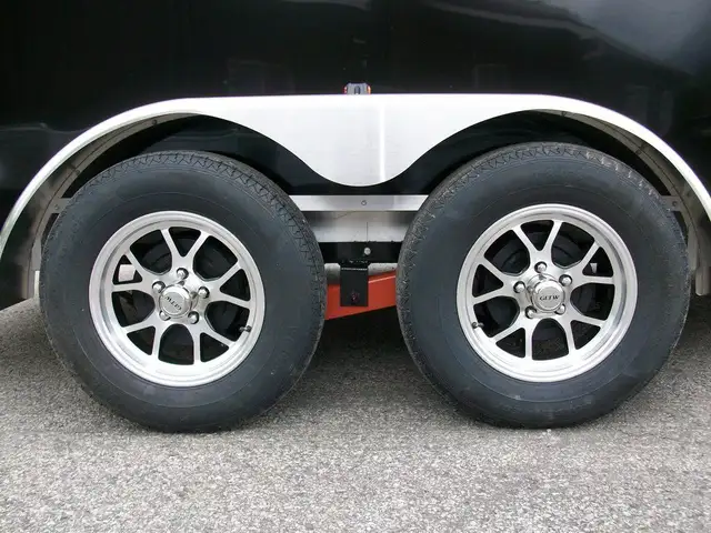 2025 Weberlane Aluminium 7' x 14' v-nose 2 essieux glissiere CON in Cargo & Utility Trailers in Laval / North Shore - Image 7