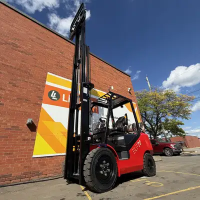 2024 ELF 70 LPG Forklift – 7,700 lb Capacity | Fork Positioner + Side-Shift | Heavy Duty Propane For...