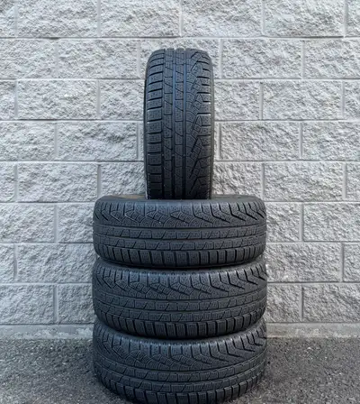 Winter / Snow Pirelli Sottozero 210 Serie II AO Rated 19" Tires. 4x 235 50 19 (98%). Fits: Audi Q3 S...