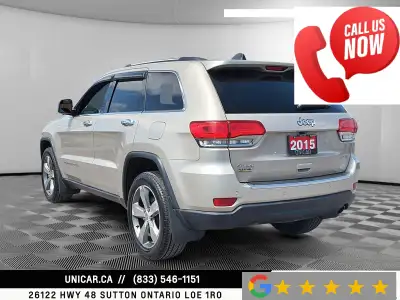 2015 Jeep Grand Cherokee Limited No Accidents Remote Starter Nav, View more