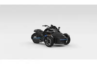 DEMO 2023 Can-Am F3-S Special Series in monolithic black satin. This "Special Series" sport-touring...