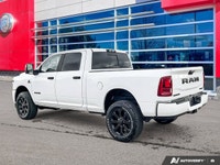 Odometer is 6907 kilometers below market average! Bright White Clearcoat 2025 Ram 2500 Big Horn 4WD... (image 3)