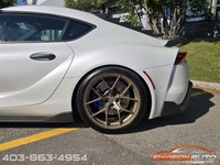 2020 TOYOTA GR SUPRA \ 14,800 KMS \ ABSOLUTE ZERO WHITE \ IGNITION RED LEATHER \ ECUTEK 420WHP & 519... (image 7)