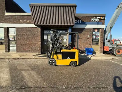 Stock #: S1094 Type: Forklift Year: 2019 Make: Caterpillar Model #: EC25N Fuel Type: Electric Liftin...