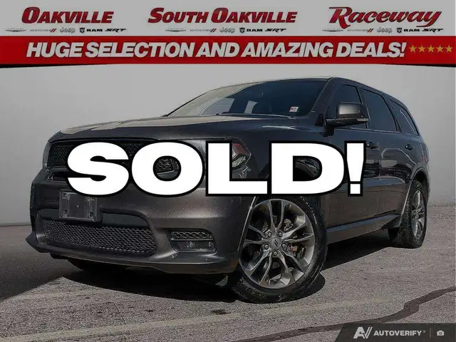 2020 Dodge Durango | SOLD SOLD SOLD CABRI | THANK YOU |