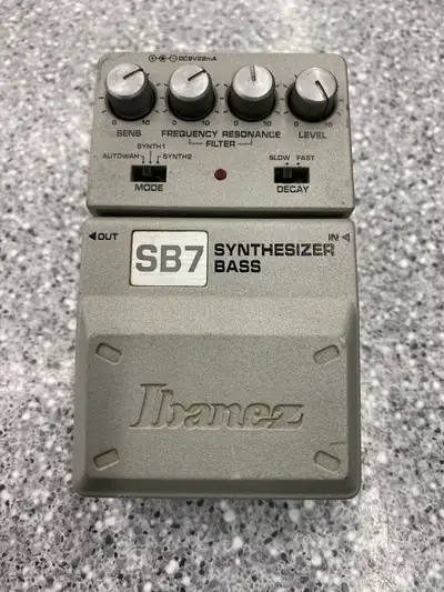Ibanez SB7 Synthesizer Bass Pedal, View more