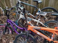 Bikes  for children  30 $  or   2 for 50$