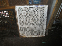 Vintage Cast Iron Floor Grates