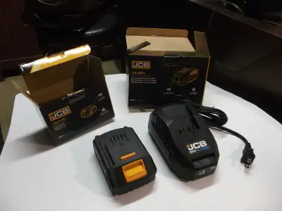NEW 20V BATTERY AND CHARGER COMPLETE, View more
