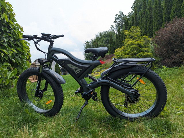 1000W Fat Tire Mountain Ebike 47KPH Free Shipping 1Yr Warranty in eBike in London - Image 2