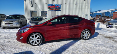 2013 HYUNDAI ELANTRA LIMITED,ONLY 50000KMS,SUNROOF,LEATHER
