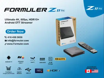 Formuler Z11 PRO Android 11 - AUTHORIZED DISTRIBUTOR