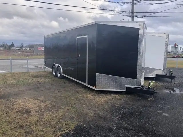 *EN INVENTAIRE* HYPER-HD 8.5X20 VNOSE 7.3 DE HAUT 2 X 5200LIVRES in Cargo & Utility Trailers in City of Montréal - Image 17