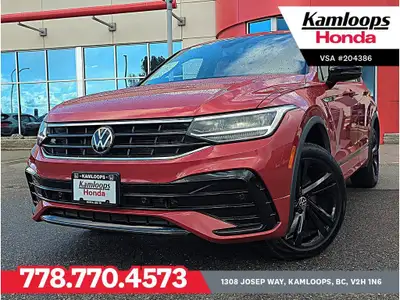 Pre-Owned 2024 Volkswagen Tiguan Comfortline R-Line Black Edition - Remote Start | Heated Steering W...