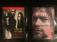 Vintage Kurt Cobain Nirvana Books