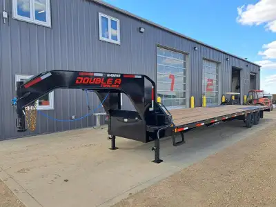DELIVERY IN CALGARY & SURROUNDING AREAS AVAILABLE. Specializing in Gooseneck Highboy Deck Over Trail...