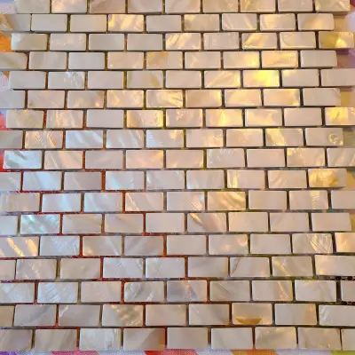 Stylish shell mosaic mother of pearl Tile 12"×12", View more