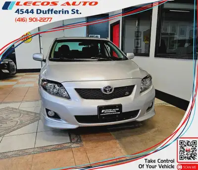 All vehicles come with a full vehicle History Report, ask to see it! 2009 Toyota Corolla SOne Owner...