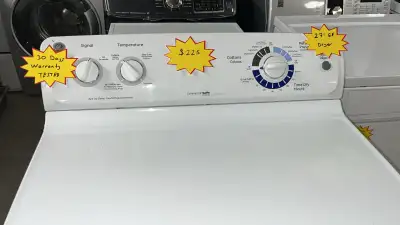 GE 27” Electric Dryer Fully Tested  30-Day Warranty, View more