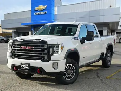 2022 GMC Sierra 3500HD AT4 - 6.6L Duramax Built for serious work with a bold off-road edge this 2022...