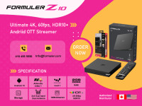 Formuler Z10  Android 10 with Bonus HDMI Cable