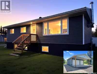 Meath Park GEM!! Raised 3-bedroom bungalow with great flow and a bright open-concept kitchen, dining...