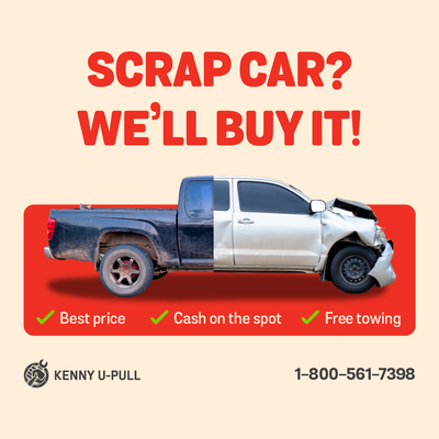 Looking to sell your vehicle? We buy scrap cars, junk cars, damaged vehicles, accident cars, salvage...