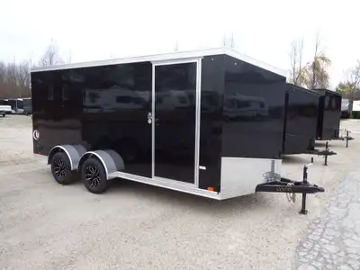 2026 United UJS 7×16- Ramp Door (3989) STANDARD FEATURES Tandem Axle 3500 lb Torsion Axle, Standard...