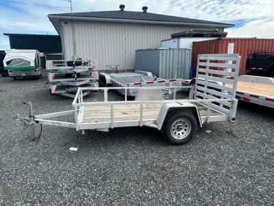 Financing Available O.A.C. 2021 Quality Steel 5x10 Aluminum Utility Trailer Lightweight, durable, an...