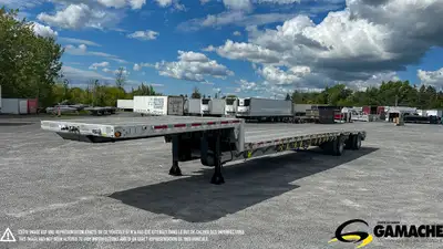 Trailer / Remorque - # STOCK: R-36774 2010 REITNOUER 53' DROP DECK ALUMINIUM LES VÉHICULES SONT SITU...