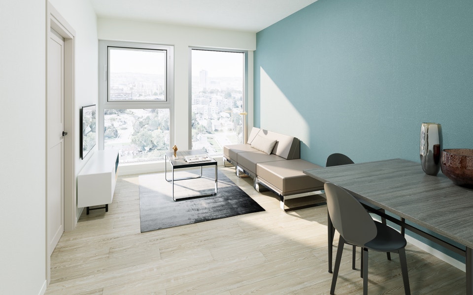 20 University - New Build 2026 - 1 Bedroom + Den, 1 Bath 3