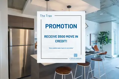 The Trax is in the Ritchie community in Edmonton, off Whyte Avenue and Gateway Boulevard. This apart...