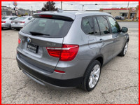 2011 BMW X3 AWD 35I CARFAX VERIFIED, CLEAN TITLE 206,000KM AUTOMATIC TRANSMISSION GREY EXTERIOR ON B... (image 3)