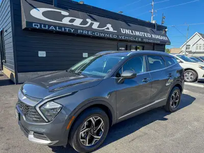 EXPERIENCE CONFIDENCE IN EVERY CURVE WITH THIS 1 OWNER AND ACCIDENT FREE 2024 KIA SPORTAGE LX AWD WI...
