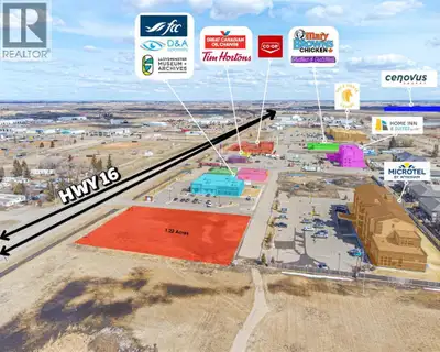 Prime commercial site with 44th Street (Highway 16) frontage! Will be located near Lloydminster’s ne...
