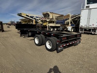 UNUSED 2020 RAJA Container Chassis or Genereator Trailer 11 foot neck 20 deck for 20 foot container.... (image 7)