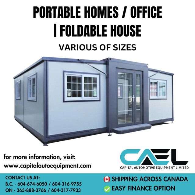 Portable Mobile Home - Mobile Office- Container Home| All SEASON in Other in Yellowknife
