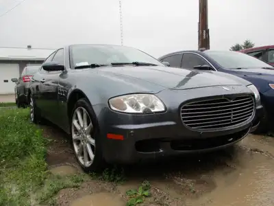 2005 Maserati Quattroporte M139 86,281 km 4.2L V8 DOHC - 394HP Automatic Transmission, RWD Runs Well...
