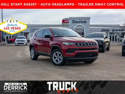 The 2026 Jeep Compass Sport is a stylish and capable compact SUV, designed for everyday driving and...