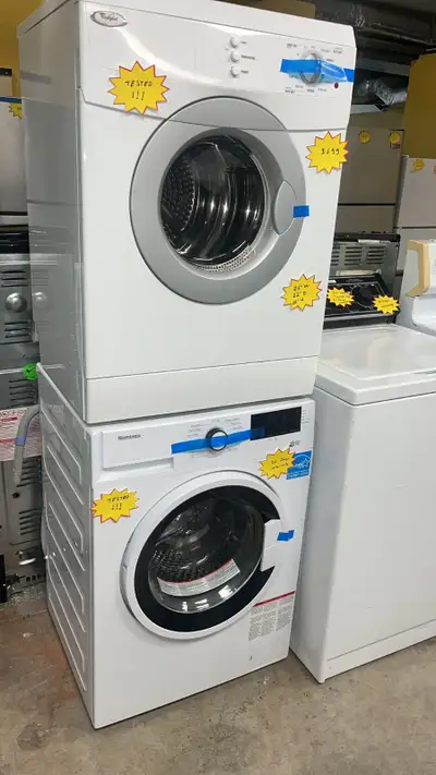 Blomberg 24” Stackable Washer and Dryer  Tested  30-Day Warranty, View more