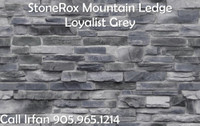 StoneRox Mountain Ledge Loyalist Grey Stone Veneer Stone Rox