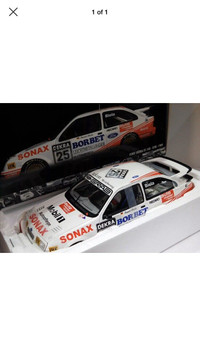 1/18 DIECAST MINICHAMPS FORD SIERRA COSWORTH RS 500 DTM 1989 NEW