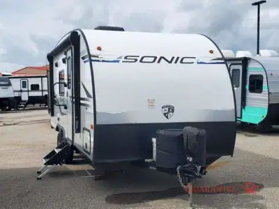Guarantee RV Calgary's LARGEST selection of pre-owned inventory. Venture RV Sonic travel trailer SN1...